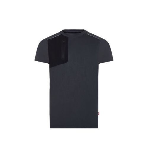 VL RHEA - Camiseta técnica tipo gofre (110 g/m²), fabricada con poliéster 100 % reciclado