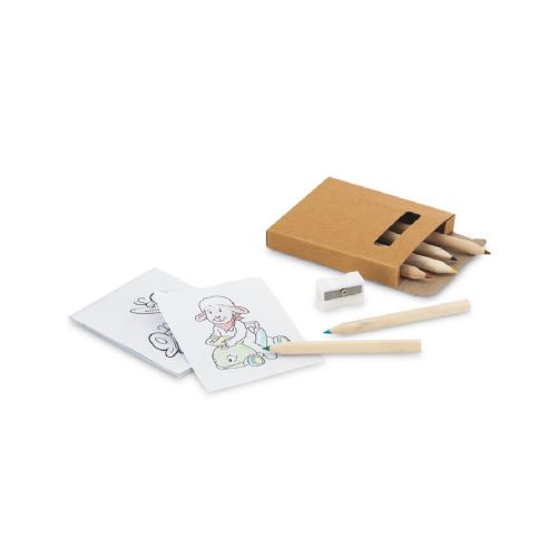 ANIM - Conjunto para colorir com lápis de cor