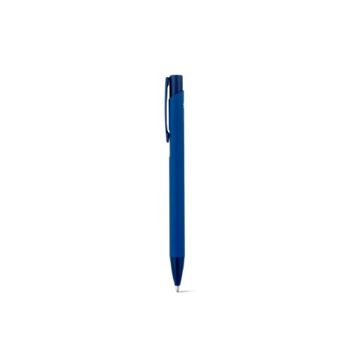 CLINT - Bolígrafo de aluminio reciclado (100% rAL) con acabado de goma