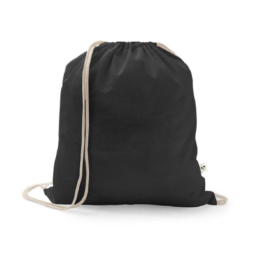 ISTANBUL - Mochila confeccionada en algodón reciclado (70%) y poliéster (30% rPET) (150 g/m²)