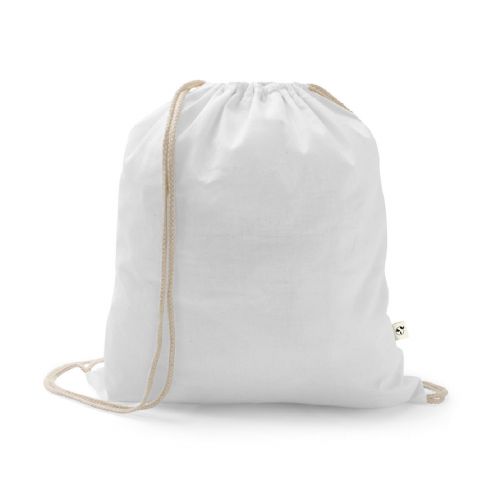 ISTANBUL - Mochila confeccionada en algodón reciclado (70%) y poliéster (30% rPET) (150 g/m²)