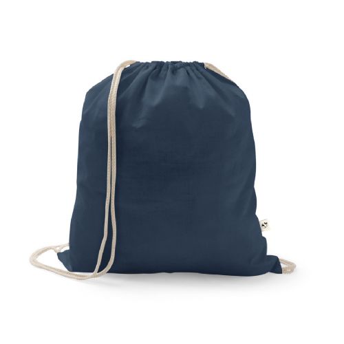 ISTANBUL - Mochila confeccionada en algodón reciclado (70%) y poliéster (30% rPET) (150 g/m²)