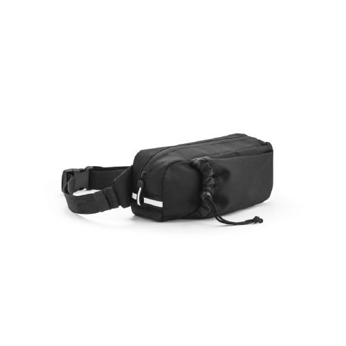 DELFOS POUCH - Riñonera 300D poliéster reciclado y 600D poliéster reciclado con elementos reflectantes