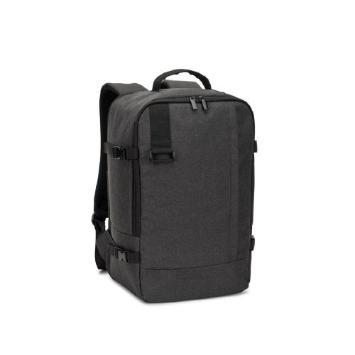 CIES - Mochila que cumple con las medidas exigidas por las compañías aéreas, fabricada en poliéster reciclado 600D de alta densidad
