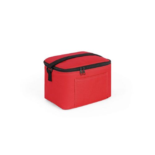 CANCUN - Bolsa térmica de poliéster reciclado 600D con correa de cincha ajustable 7 L
