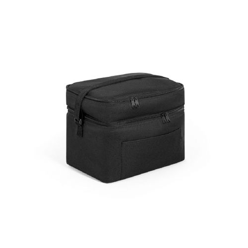CANCUN LARGE - Bolsa térmica de poliéster reciclado 600D, con correa de cincha ajustable 14 L