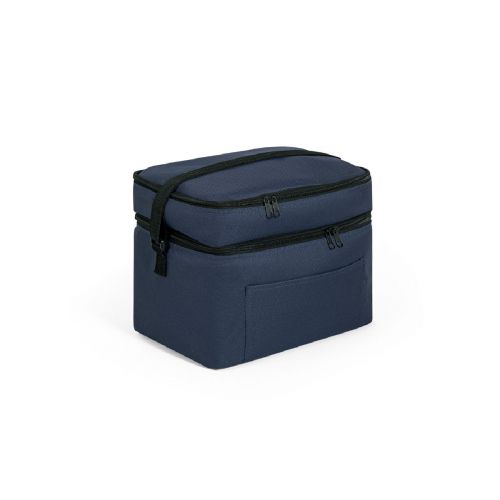 CANCUN LARGE - Bolsa térmica de poliéster reciclado 600D, con correa de cincha ajustable 14 L