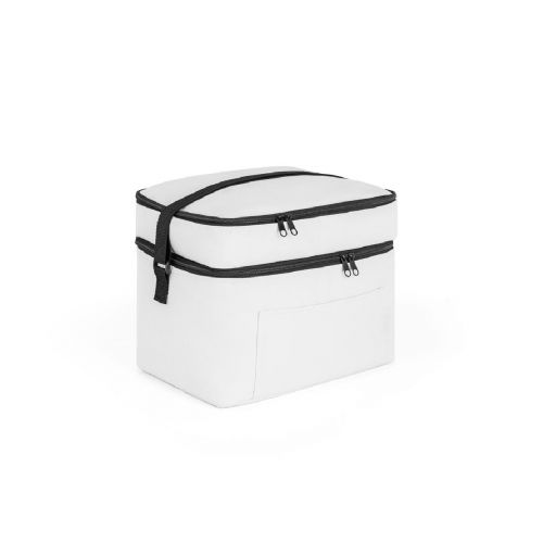 CANCUN LARGE - Bolsa térmica de poliéster reciclado 600D, con correa de cincha ajustable 14 L