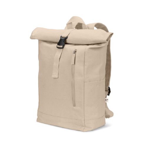 SAINT - Mochila enrollable de algodón reciclado y poliéster reciclado (380 g/m²)