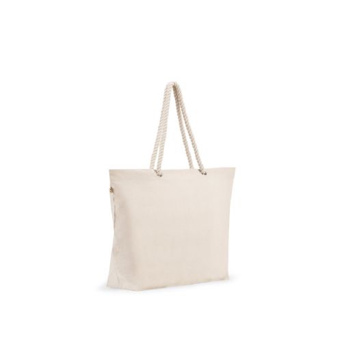 ATHENS - Bolsa de playa en algodón reciclado (70%) y poliéster reciclado (30%) (220 g/m²)