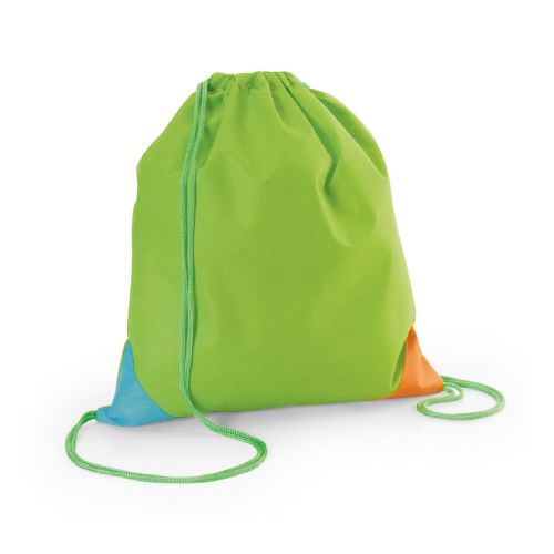 BISSAYA - Saco colorido em não-tecido com cordão (80 g/m²)