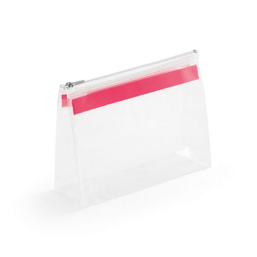 CHASTAIN - Neceser transparente en EVA con cremallera