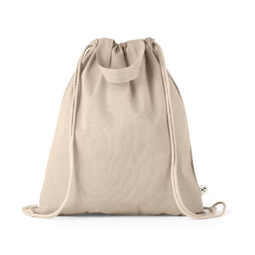 RISSANI - Mochila con algodón reciclado (70%) y poliéster (30% rPET) (140 g/m²)