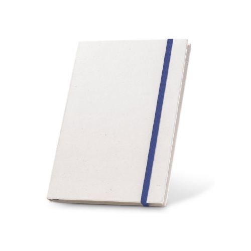 MILKY - Libreta A5 con tapa rígida en papel 100 % reciclado