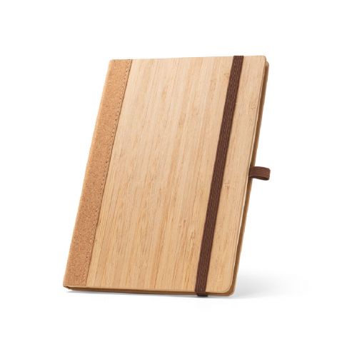 ORWELL - Cuaderno A5 realizado con hojas de bambú y corcho