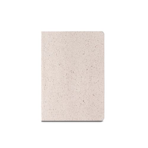 ORGANIC SEMI-RIGID - Bloc de notas A5 con tapa semirrígida de materia orgánica de elefante (80%)