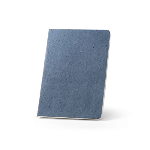 COFFEEPAD SEMI-RIGID - Bloc de notas A5 con tapa semirrígida elaborado a partir de residuos de cascarilla de café (65%)