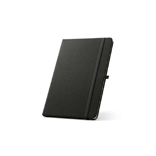 ANNE - Cuaderno A5 en poliéster reciclado (100% rPET) con páginas a rayas