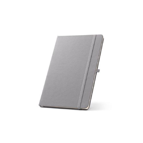 ANNE - Cuaderno A5 en poliéster reciclado (100% rPET) con páginas a rayas