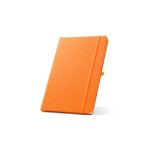 ANNE - Cuaderno A5 en poliéster reciclado (100% rPET) con páginas a rayas
