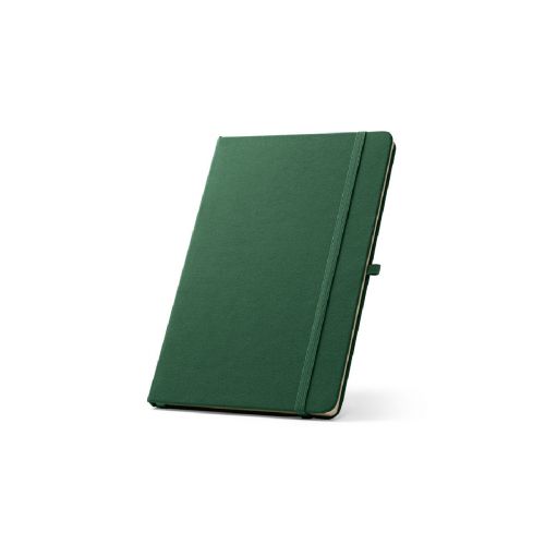 ANNE - Cuaderno A5 en poliéster reciclado (100% rPET) con páginas a rayas