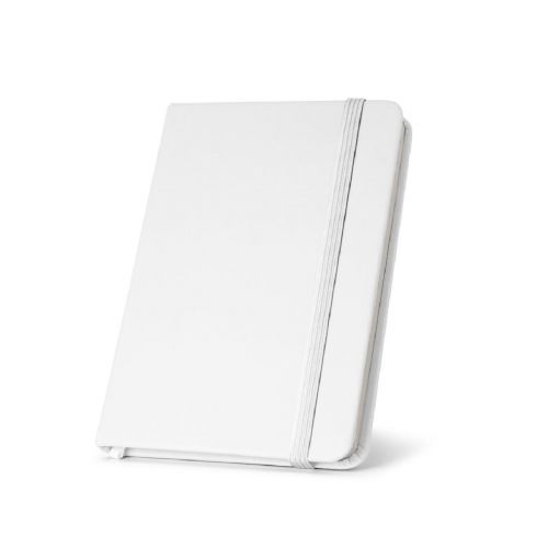 CAMPUS - Cuaderno A5 de tapa dura en PU (35% reciclado) con páginas rayadas 100% reciclado