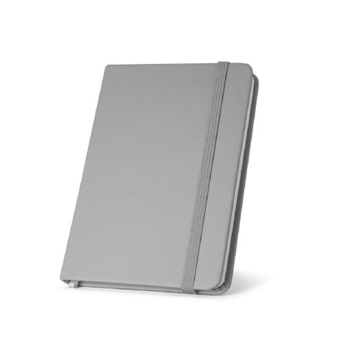 CAMPUS - Cuaderno A5 de tapa dura en PU (35% reciclado) con páginas rayadas 100% reciclado