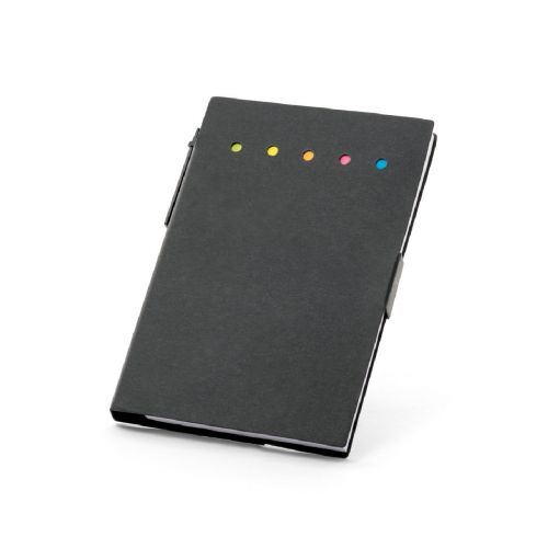 COOPER II - Bloc de notas adhesivas, que incluye en un lateral 6 juegos