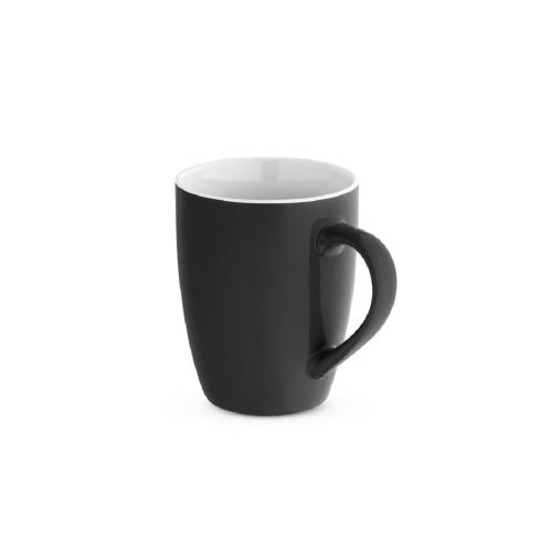 CINANDER - Taza de cerámica con acabado brillante, 370 ml