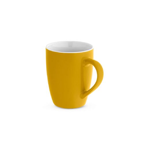 CINANDER - Taza de cerámica con acabado brillante, 370 ml