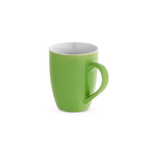 CINANDER - Taza de cerámica con acabado brillante, 370 ml