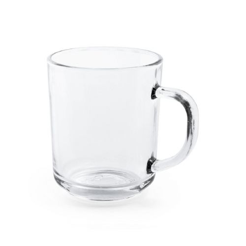 SOFFY - Taza de vidrio de 230 mL