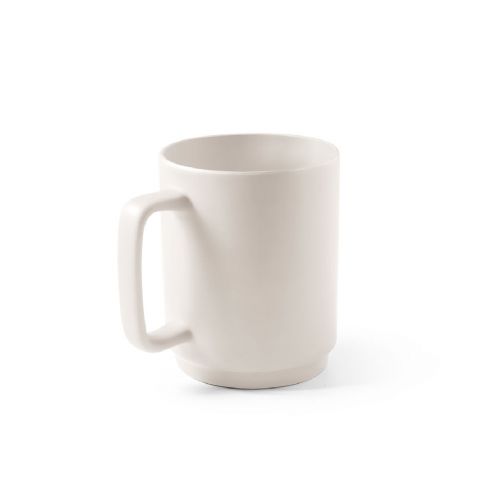 MIGHTY - Taza de cerámica con cuerpo cilíndrico 330 mL