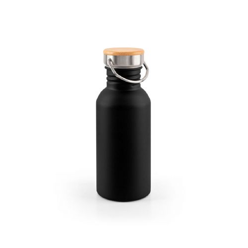 EWING - Botella de acero inoxidable de pared simple (90% reciclada)