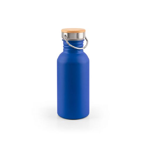 EWING - Botella de acero inoxidable de pared simple (90% reciclada)