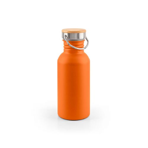 EWING - Botella de acero inoxidable de pared simple (90% reciclada)