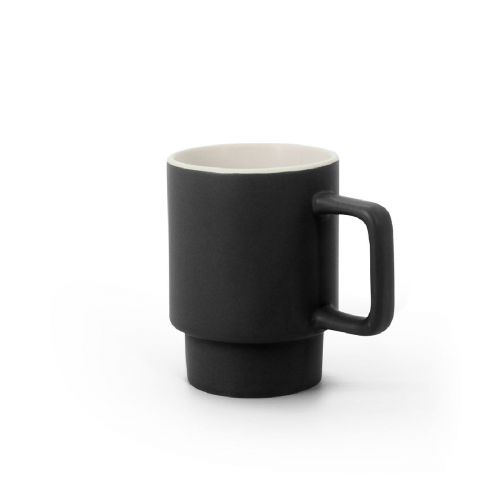 KUERTEN - Taza de cerámica con acabado mate, 330 mL