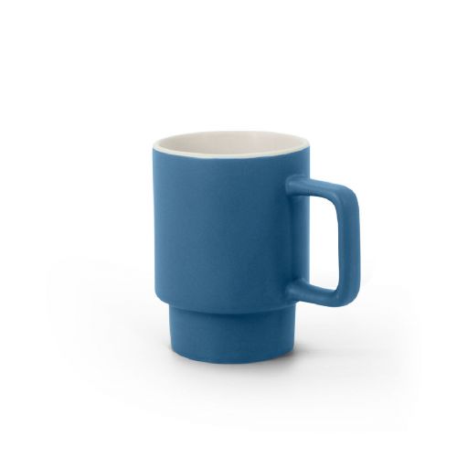 KUERTEN - Taza de cerámica con acabado mate, 330 mL