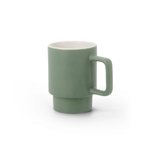 KUERTEN - Taza de cerámica con acabado mate, 330 mL