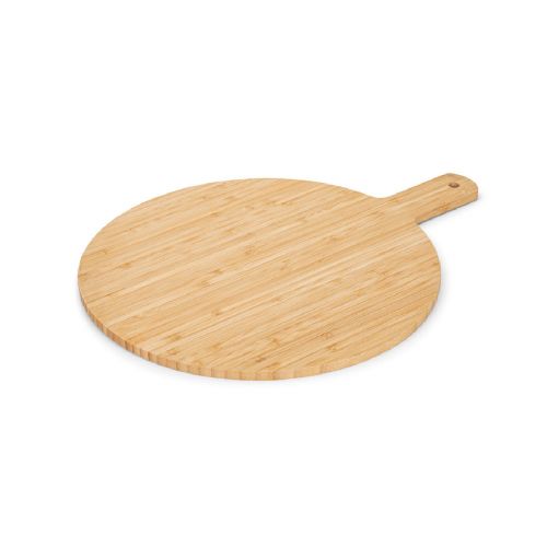 CHEESANO - Tabla de servir redonda de bambú