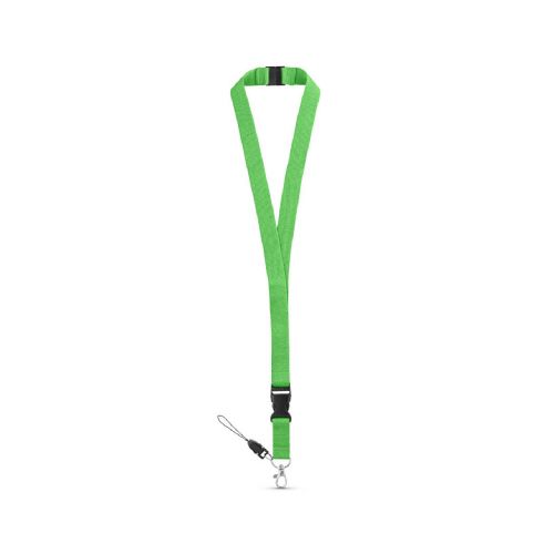 MURRAY - Lanyard de poliéster con mosquetón metálico