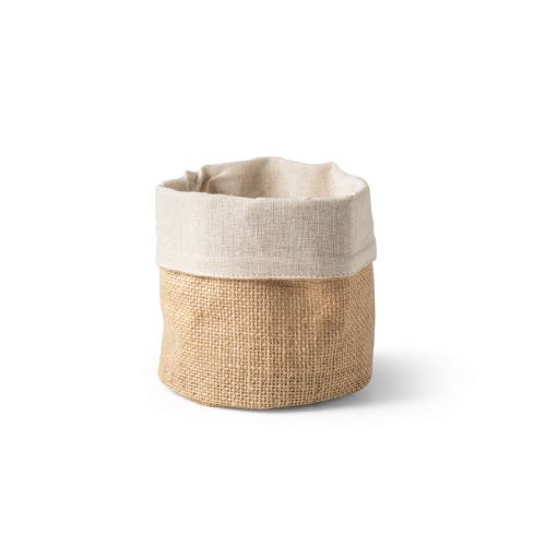 DUCASSE - Bolsa multiusos en yute (260g/m²) y algodón (120g/m²)
