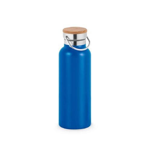 RAGNAR - Botella de acero inoxidable (36% reciclado) con doble cuerpo 570 mL