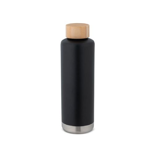 NORRE BOTTLE - Botella de acero inoxidable (36% reciclado) con pared doble de insolacion al vacío 640 mL