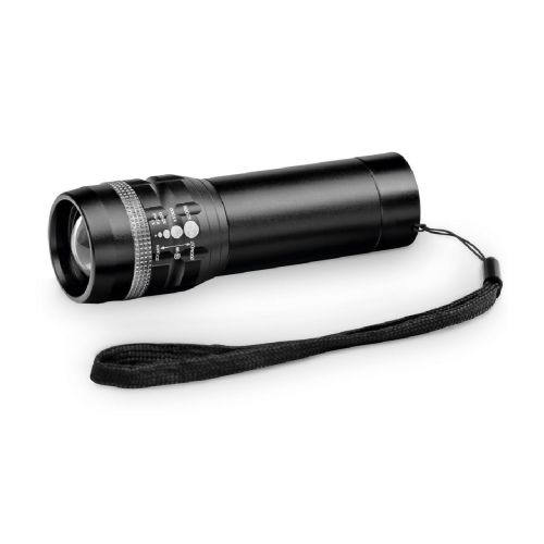 ZOOMIN - Linterna de aluminio con función zoom y 3 modos de iluminación