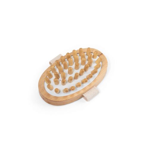 DOWNEY - Cepillo de masaje de baño de madera