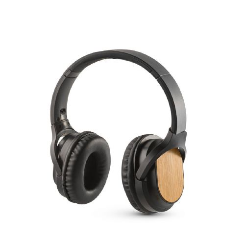 GOULD - Auriculares inalámbricos plegables con 4h de autonomía, fabricado en bambú y ABS