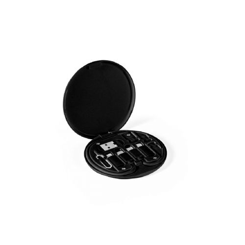 SYSTROM - Cable de carga ultrarrápida y set de adaptadores ABS reciclado (100% rABS)
