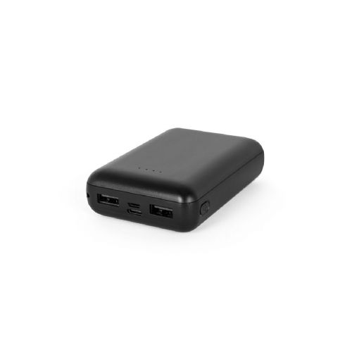 LEAKEY 10 - Batería externa de 10'000 mAh en ABS reciclado (100% rABS