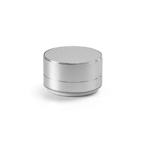 FLOREY - Altavoz portátil de 3W con 4h de autonomía, fabricado en aluminio reciclado (100% rAL) y ABS reciclado (100% rABS)